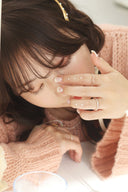 emiru x momota / Ribbon dot ring