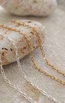 Frill 2tone necklace