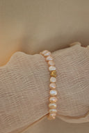 Baroque heart bracelet