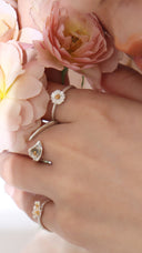 Margaret ring / 2tone