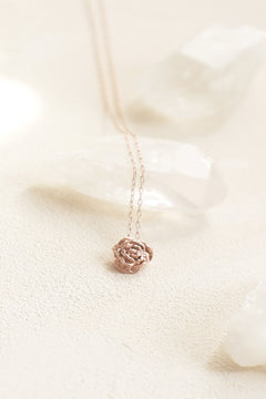 Rose necklace / 受注生産