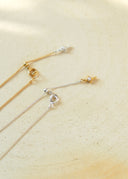 Perfume bottle necklace / emiru logo