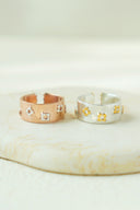 open flower ring / emiru x momota　
