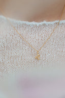 Zodiac necklace / gold