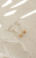 Swing rose earring / (七分咲き)