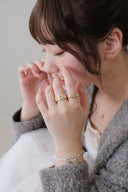 emiru  x momota / Lace stone ring