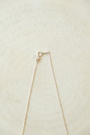clear heart necklace / leather & charm (emiru x momota Vol.5)