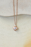 Perfume bottle necklace / Heart