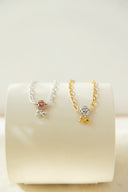 rose ribbon bracelet / emiru x momota