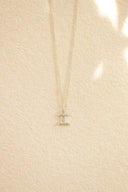 Zodiac necklace / silver