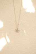 Zodiac necklace / silver