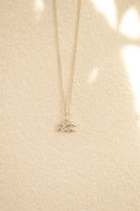 Zodiac necklace / silver
