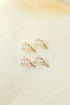 lily of the valley pierce / ゴールド