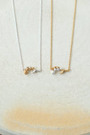 lily of the valley mini necklace