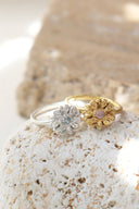 Marguerite L gem ring