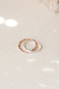 Frill double ring / 7