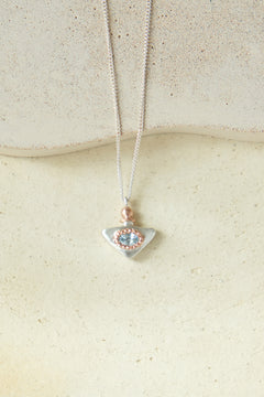 Perfume bottle necklace / Triangle / 受注生産