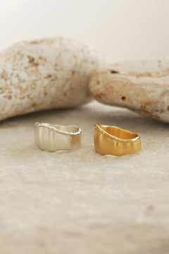 Oneshoulder ring / サイズオーダー / シルバー