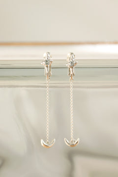 Star gem earring / 受注生産 / シルバー