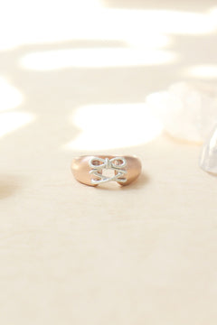 corset ribbon ring / サイズオーダー