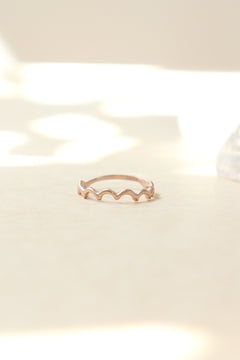 Scallap ring / サイズオーダー