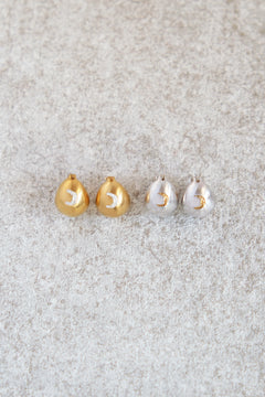 crescent plump  pierce / 受注生産 / シルバー