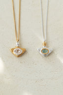 Perfume bottle necklace / Triangle